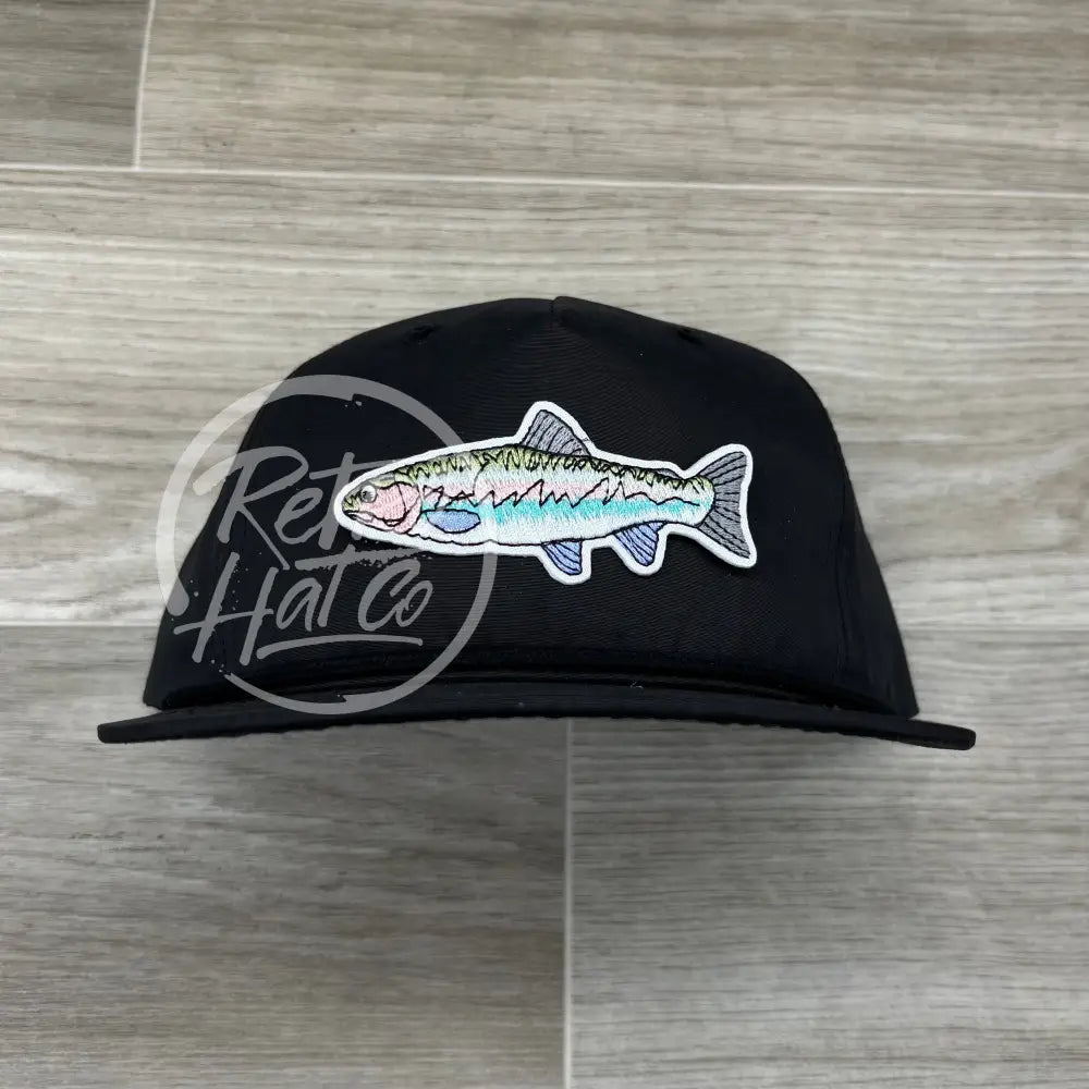 Black The Trout Fish Hat main image 0
