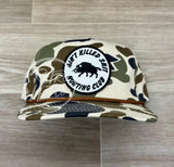 Aint Killed Shit on Beige Old School / Duck Camo Rope Hat Ready to Go