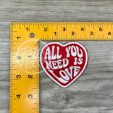 All You Need Is Love (Heart) Patch