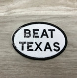 Beat Texas (White / Black) Patch