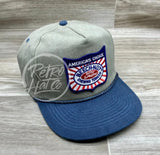 Beech Nut Chew Patch On Sand/Indigo Stonewashed Retro Rope Hat Ready To Go