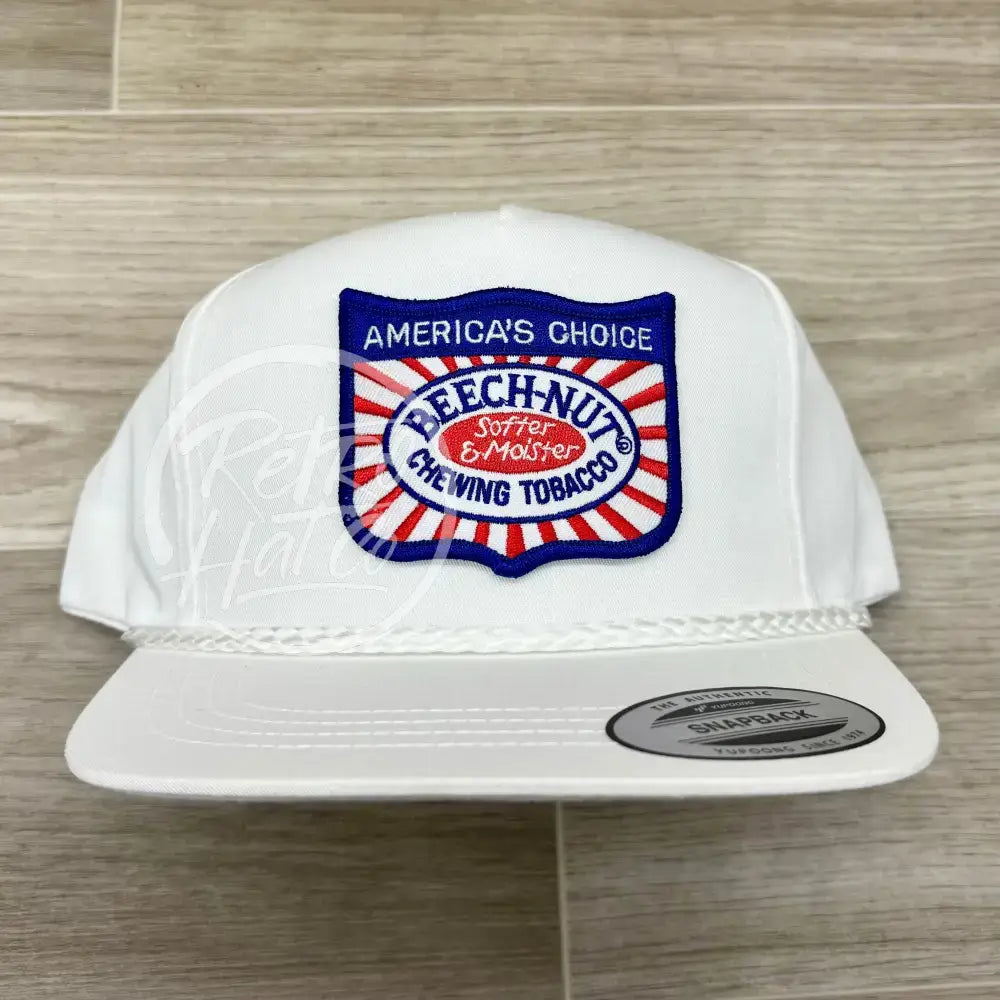 beech nut chewing tobacco hat Beech Nut Chew Patch on White Classic Rope Hat beech nut chewing tobacco hat Beech Nut Chew Patch on White Classic Rope Hat