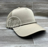 Blank Meshback Trucker (Non-Foam) Beige Hats