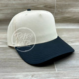 Blank Natural Two-Tone W/Snapback / Black Hats
