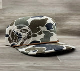 Blank Old School / Duck Camouflage Rope Hat Hats