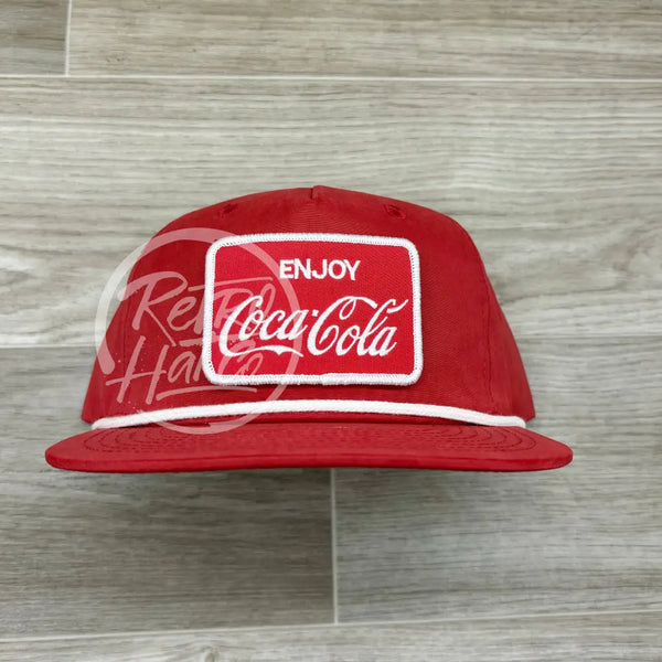 Red coke hat sales