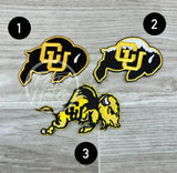 Retro Colorado Buffaloes Cu 1 - All Black Patch