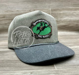 Cope / Skoal Pro Rodeo On Stonewashed Charcoal/Sand Retro Rope Hat Ready To Go