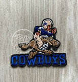 Retro 70S Dallas Cowboys Horse Patch