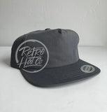 Dark Gray Classic Snapback (No Rope) Hats