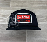 GMC Trucks Patch on Black Classic Retro Rope Hat Ready to Go