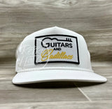 Guitars & Cadillacs On White Classic Rope Hat Ready To Go