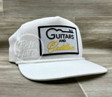 Guitars & Cadillacs On White Classic Rope Hat Ready To Go