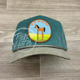 (Copy) High Horse on Tall Tan Retro Rope Hat Ready to Go