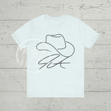 Jam Signature Hat Crewneck T - Shirt Heather Ice Blue / S