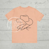 Jam Signature Hat Crewneck T - Shirt Heather Peach / S