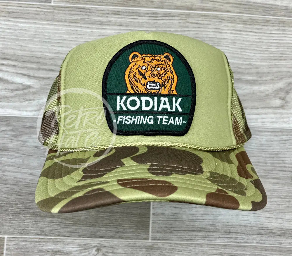 kodiak tobacco apparel Hat This soft and stylish t Vintage 80s Kodiak tobacco hat