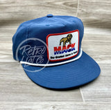 Mack Trucks Patch On Blue Poly Rope Hat Ready To Go