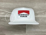 Midnight Toker On Retro Rope Hat (Solid) Solid White Ready To Go