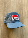 Midnight Toker Patch On Solid Stonewashed Rope Hat Sky Ready To Go