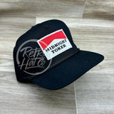 Midnight Toker Patch On Tall Black Retro Rope Hat Ready To Go