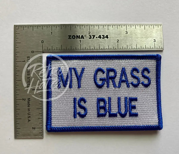 My Grass Is Blue Patch