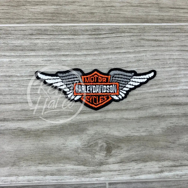 Retro Harley Wings Patch