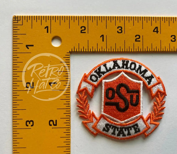 Retro Oklahoma State (Osu) Cowboys Crest Patch
