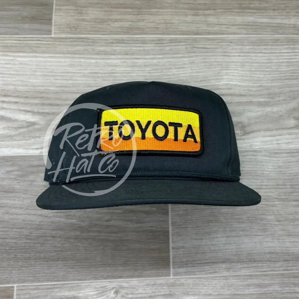 Retro Vintage Style Toyota Trucks Embroidered Patch Flat Bill Hat Cap 4x4 80s Accessories | Retro Vintage Style Toyota Trucks Embroidered  main image 2
