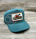 Silver Dollar City Patch On Stonewashed Rope Hat With Snapback Ready To Go