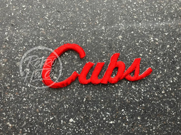Vintage 90S Chicago Cubs Script Patch