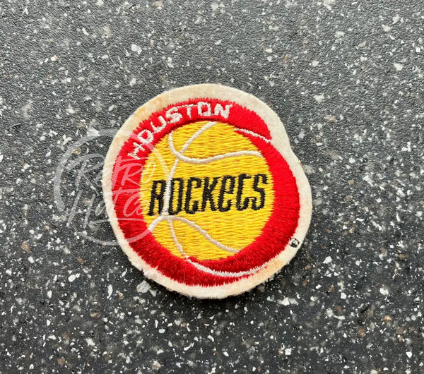 Vintage 90S Houston Rockets Patch