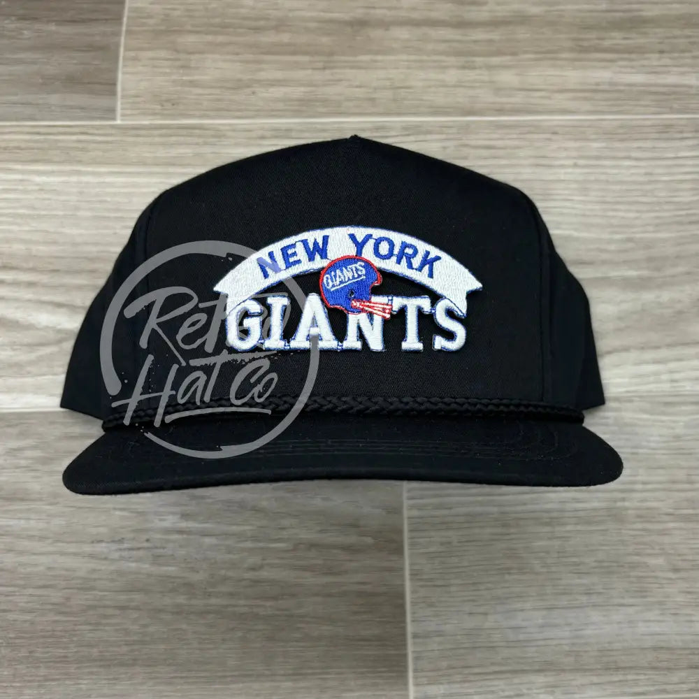 Black ny giants hat sales