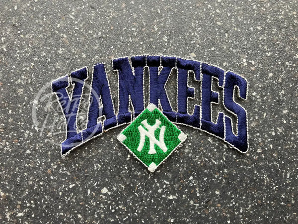 Vintage 90S New York Yankees (Navy Arch) Patch