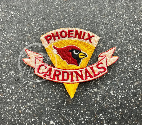 Vintage 90S Phoenix Cardinals Pennant Patch