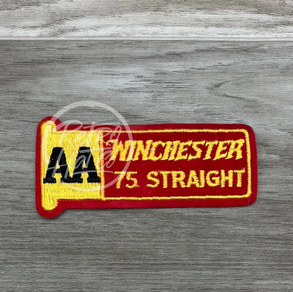 Vintage Winchester Aa 75 Patch