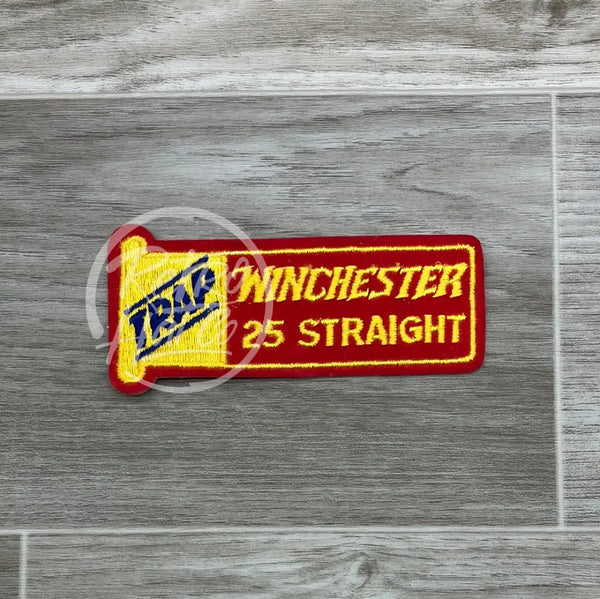 Vintage Winchester Trap 25 Patch